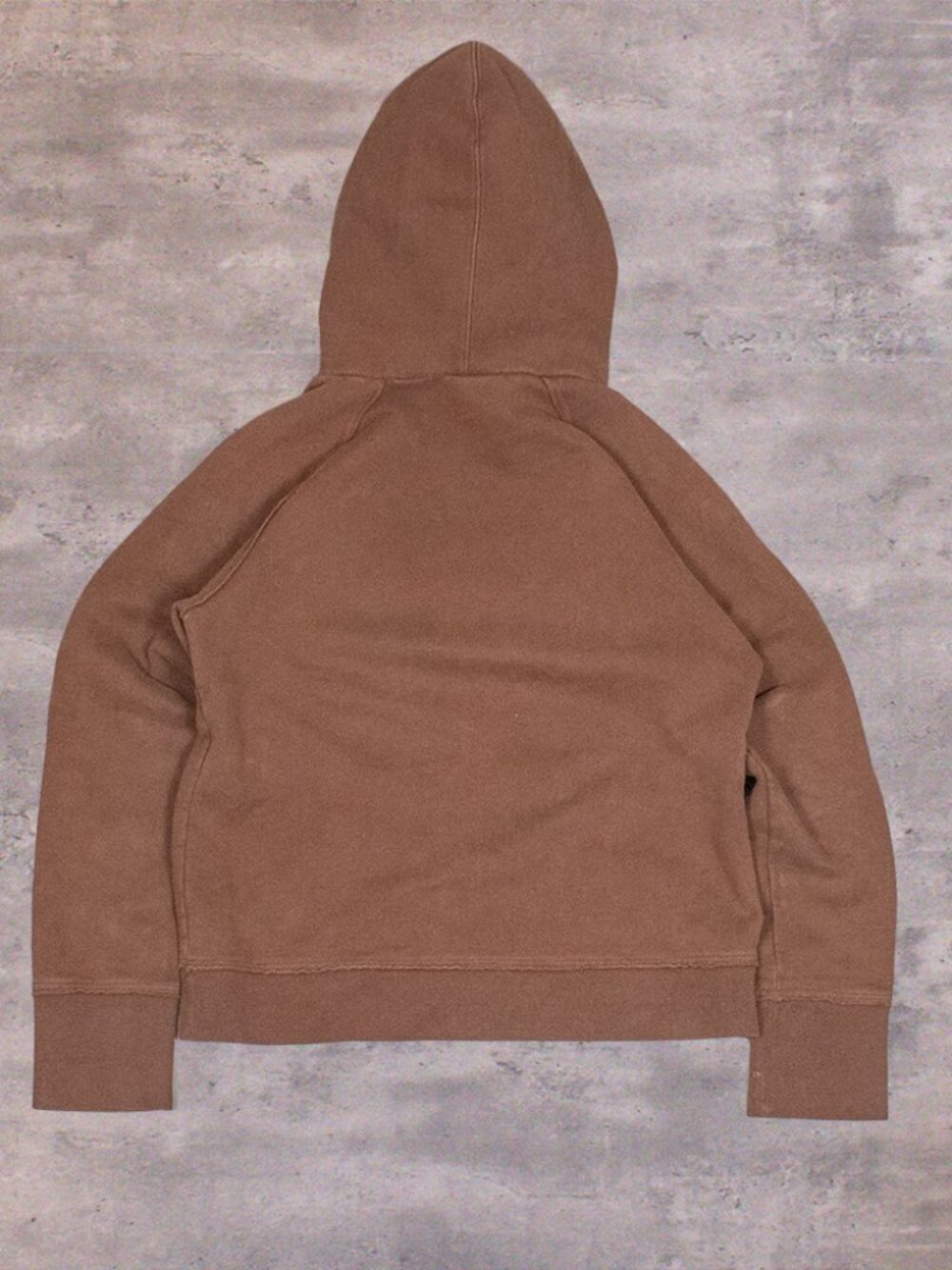 Vintage VTG Y2K 2000's Disney Resort Brown V Neck Travis Scott Hoodie Sweater - Picture 2 of 8